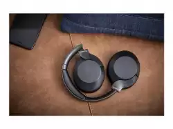 Philips Hi-Res Audio wireless over-ear headphones, 40 mm drivers/closed-back, ANC, 30 hours of play time or talk time (25 hours with