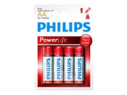 PHILIPS POWERLIFE LR6 AA 4-BLISTERI                          