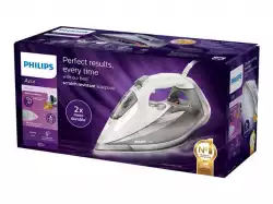 Philips Steam iron Azur, 50 g/min continuous steam, 220 g steam boost, SteamGlide Elite soleplate