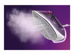 PHILIPS Steam iron Series 3000 40g/min 180g steam boost SteamGlide Plus 2600 W Black