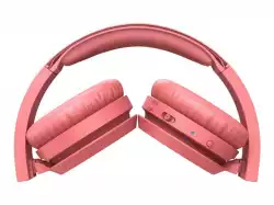PHILIPS Wireless On Ear Headphone with mic 32mm drivers/closed-back red