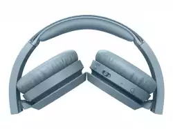 PHILIPS Wireless On Ear Headphone with mic 32mm drivers/closed-back blue