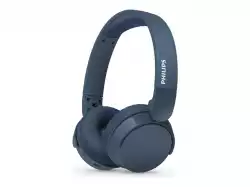PHILIPS Wireless On Ear Headphone with mic 32mm drivers/closed-back blue                          