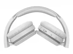 PHILIPS Wireless On Ear Headphone with mic 32mm drivers/closed-back white
