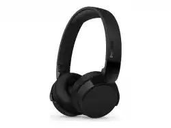 PHILIPS Wireless On Ear Headphone with mic 32mm drivers/closed-back black