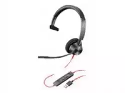 POLY Blackwire 3310 BW3310-M MICROSOFT TEAMS CERTIFIED USB-A MONO USB HEADSET