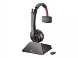 POLY SAVI 8210 UC S8210-M C Computer Microsoft Certified D200 USB-A Over-The-Head Mono DECT Headset UK/EURO/AUS/NZ