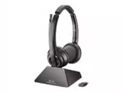 POLY Savi 8220 UC S8220-M C COMPUTER MICROSOFT CERTIFIED D200 USB-A OTH OVER-THE-HEAD STEREO DECT HEADSET UK/EURO/AUS/NZ