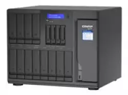 QNAP 16-Bay TurboNAS 12x3.5inch HDD + 4x2.5inch SSD SATA 6G Intel Xeon W-1250 6 cores 12 threads 3.3GHz 32GB DDR4 ECC RAM
