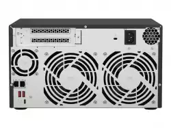 QNAP 8-bay NAS AMD Ryzen Embedded V1500B 2.2GHz 8GB 8xSATA 6Gb/s bays 2xM.2 NVMe PCIe Gen3 SSD slots 2x2.5GbE LAN optional 10GbE