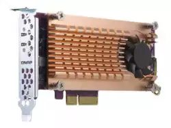 QNAP Dual M.2 PCIe SSD expansion card for x73 TS-x77 TVS-x82 TS-x80U TS-x80U-SAS TS-1685 TS-x85U
