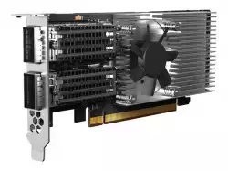 QNAP Dual-port QSFP28 100GbE network expansion card low-profile form factor PCIe Gen4 x16