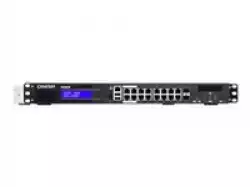 QNAP QGD-1600P-8G QGD-1600P 16x 1GbE PoE ports with 2x RJ45 and SFP+ combo ports