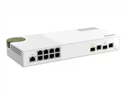 QNAP QSW-M2108-2C 8 port 2.5Gbps 2 port 10Gbps SFP+/ NBASE-T Combo web managed switch                          