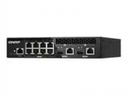 QNAP QSW-M2108R-2C 8x 2.5GbE 2x 10GbE SFP+ NBASE-T Combo web managed switch