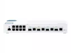 QNAP QSW-M408-4C 8 port 1Gbps 4 port 10G SFP+/ NBASE-T Combo Web Managed Switch