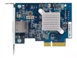 QNAP QXG-10G1T Single-port 10Gbase-T 10GbE network expansion card PCIe Gen3 x4 Low-profile bracket pre-loaded Low-profile flat