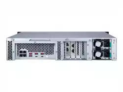 QNAP TS-h1283XU-RP-E2236-128G 12-bay QTS hero Xeon E-2236 3.4Ghz 128GB RAM 4x1GbE 4x10Gb 2x300W
