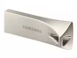 SAMSUNG BAR Plus USB Type-A 128GB 400 MB/s read 110 MB/s write resistant USB 3.1 Champagne Silver with key ring