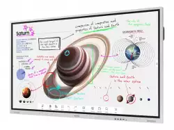 SAMSUNG Flip Pro Digital Flipboard 75inch 4K IR Touch HDMI USB LAN WiFi WPA2 Ent Blueto Tizen 6.5 SoC 4x10W Landscape 400x400