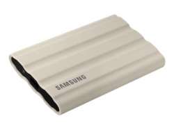 Samsung Portable NVME SSD T7 Shield 2TB , USB 3.2 Gen2, Rugged, IP65, Read 1050 MB/s Write 1000 MB/s, Beige
