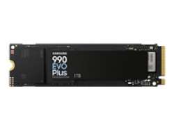 Samsung SSD 990 EVO Plus 1TB PCIe 4.0 NVMe 2.0 M.2 V-NAND 3-bit MLC, 256-bit Encryption, Read 7150 MB/s Write 6300 MB/s 