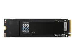 Samsung SSD 990 EVO Plus 4TB PCIe 4.0 NVMe 2.0 M.2 V-NAND 3-bit MLC, 256-bit Encryption, Read 7150 MB/s Write 6300 MB/s
