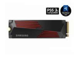 Samsung SSD 990 PRO 2TB Heatsink PCIe 4.0 NVMe 2.0 M.2 V-NAND 3-bit MLC, 256-bit Encryption, Read 7450 MB/s Write 6900 MB/s