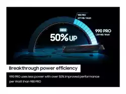SAMSUNG SSD 990 PRO 2TB M.2 NVMe PCIe 4.0 Heatsink