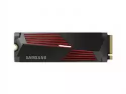 Samsung SSD 990 PRO 4TB Heatsink PCIe 4.0 NVMe 2.0 M.2 V-NAND 3-bit MLC, 256-bit Encryption, Read 7450 MB/s Write 6900 MB/s 