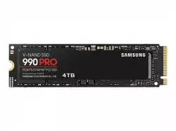 Samsung SSD 990 PRO 4TB PCIe 4.0 NVMe 2.0 M.2 V-NAND 3-bit MLC, 256-bit Encryption, Read 7450 MB/s Write 6900 MB/s