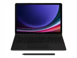 SAMSUNG TAB S9/FE Book Cover Keyboard Black