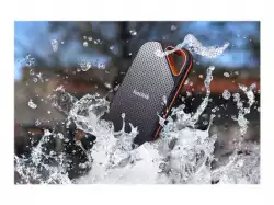 SANDISK Extreme PRO 2TB Portable SSD - Read/Write Speeds up to 2000MB/s, USB 3.2 Gen 2x2, Forged Aluminum Enclosure, 2-meter drop protection and IP55 resistance