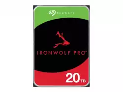 SEAGATE Ironwolf PRO Enterprise NAS HDD 20TB 7200rpm 6Gb/s SATA 256MB cache 8.9cm 3.5inch 24x7 for NAS RAID Rackmount systems BLK