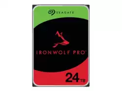SEAGATE Ironwolf PRO Enterprise NAS HDD 24TB 7200rpm 6Gb/s SATA 256MB cache 8.9cm 3.5inch 24x7 for NAS RAID Rackmount systems BL