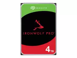 SEAGATE Ironwolf PRO Enterprise NAS HDD 4TB 7200rpm 6Gb/s SATA 256MB cache 8.9cm 3.5inch 24x7 for NAS RAID Rackmount systems BLK