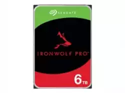 SEAGATE Ironwolf PRO Enterprise NAS HDD 6TB 7200rpm 6Gb/s SATA 256MB cache 8.9cm 3.5inch 24x7 for NAS RAID Rackmount systems BLK