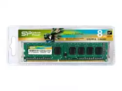 Silicon Power DDR3-1600 CL11 8GB DRAM DDR3 U-DIMM Desktop 8GB (512*8) 16chips