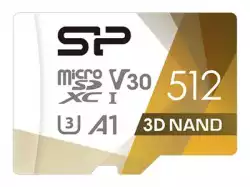 SILICON POWER memory card Superior Pro Micro SDXC 512GB UHS-I U3 V30 +adapter