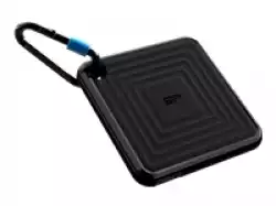 Silicon Power PC60 512GB Portable SSD SATAIII USB 3.2 Gen2 (Type-C) Portable SSD, R/W: up to 540MB/s; 500MB/s, Black