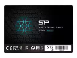 Silicon Power Ace - A55 512GB SSD SATAIII (3D NAND) 3D NAND, SLC Cache, 7mm 2.5'' Blue - Max 560/530 MB/s - Full Capacity