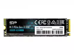Silicon Power Ace - A60 2TB SSD PCIe Gen 3x4 PCIe Gen3 x 4 & NVMe 1.3, SLC Cache, HMB - Max 2200/1600 MB/s
