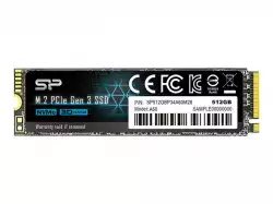 Silicon Power SSD P34A60 512GB M.2, 2280, PCIe 4.0 x4, Read/Write: 2200 / 1600 MB/s