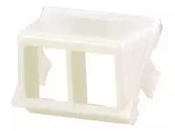 Sloped insert. for two NetKey™ modules.