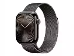 Смартчасовник APPLE Watch S10 Cellular 42mm Slate Titanium Case with Slate Milanese Loop