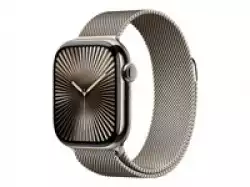 Смартчасовник APPLE Watch S10 Cellular 42mm Natural Titanium Case with Natural Milanese Loop