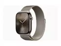 Смартчасовник APPLE Watch S10 Cellular 46mm Natural Titanium Case with Natural Milanese Loop SM