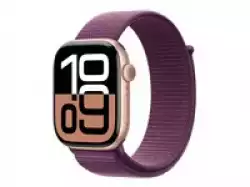 Смартчасовник APPLE Watch S10 GPS 46mm Rose Gold Alu Case with Plum Sport Loop