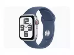 Смартчасовник APPLE Watch SE2 v3 Cellular 40mm Silver Alu Case with Denim Sport Band ML
