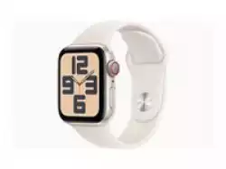 Смартчасовник APPLE Watch SE2 v3 Cellular 40mm Starlight Alu Case with Starlight Sport Band ML